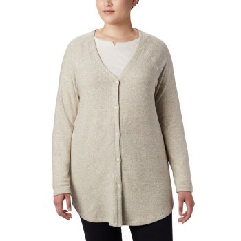 Columbia By the Hearth Plus Size, Cardigan Creme Para Mujer | 852307-NRC